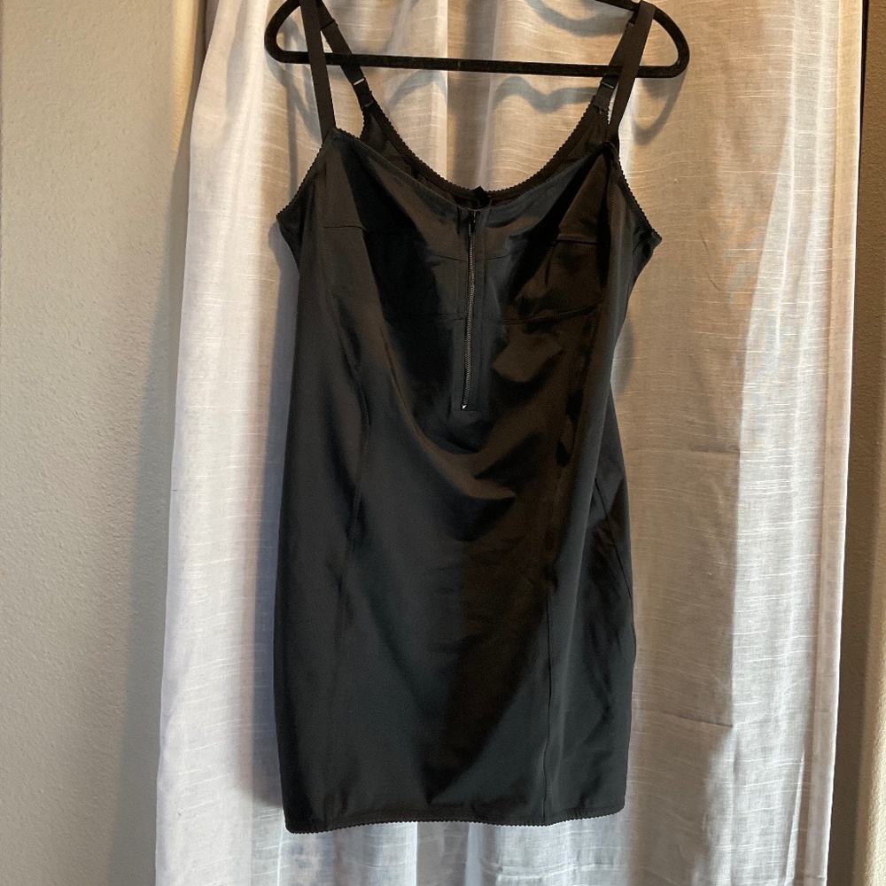 Skims Glam Slip Dress, Onyx